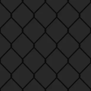 Iris Diesel Fence Black 20X20 (Glossy)