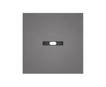 WEDI Fundo Riofino element podłogowy z centralnym odpływem liniowym, kwadratowy (1200mm x 1200mm x 50mm)