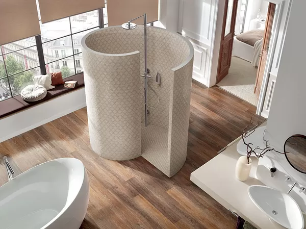 WEDI Fundo Nautilo libero element nadbudowy wysokość 500mm | zestaw prysznicowy - ślimak