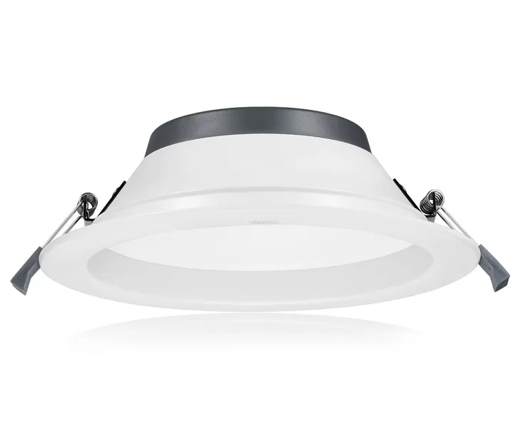 Mistic Lighting łazienkowa oprawa sufitowa LED Ecoeye 40W 3880lm 4000K biały mat wpuszczana IP44 MSTC-05411300