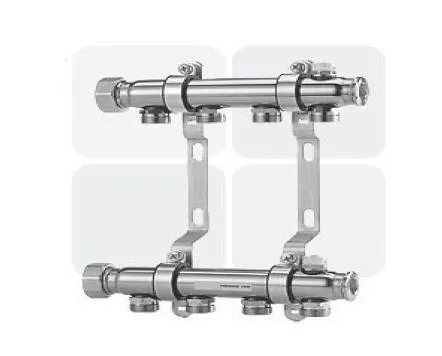 Nueva Terrain SDP,  Rozdzielacz do ogrzewania podłogowego ze wskaźnikami przepływu, 11 portów. Wymiar 610 mm