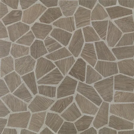 PIEMME BITS&PIECES PEWTER SMOKE FACET N/R 60X60 CM