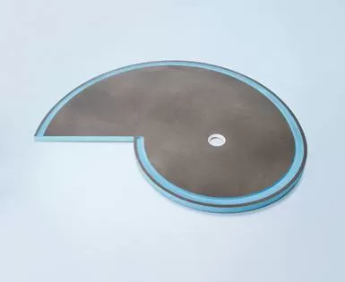 WEDI Fundo Nautilo element podłogowy wejście z lewej strony | zestaw prysznicowy - ślimak