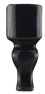 Ceramiche Grazia Formae narożnik cokołu Ebony 6,5×2 cm