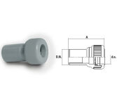 Złączka PB 40x32 mm redukcyjna zmniejszająca - 2
