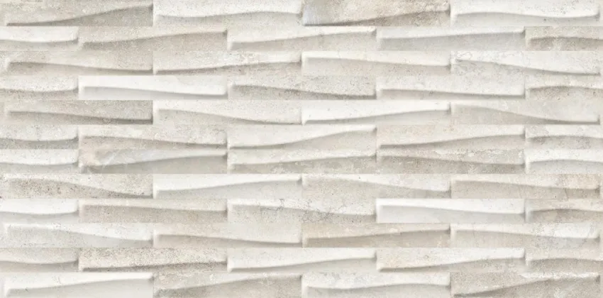 PIEMME CASTLESTONE MURETTO WHITE RET 30X60 CM