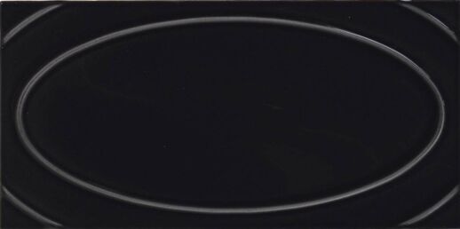 Ceramiche Grazia Formae Oval Ebony płytka 13×26 cm