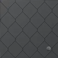Iris Diesel Fence Grey Decoro Moneta 20X20 (Glossy)