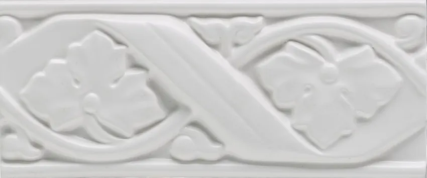 Ceramiche Grazia Boiserie Gemme 8X20 Bianco Craquele' GE05