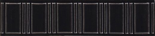 Ceramiche Grazia Formae Pantheon dekor Ebony 6,5×26 cm