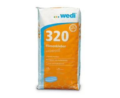 WEDI 320 klej do płytek elastyczny, 25kg