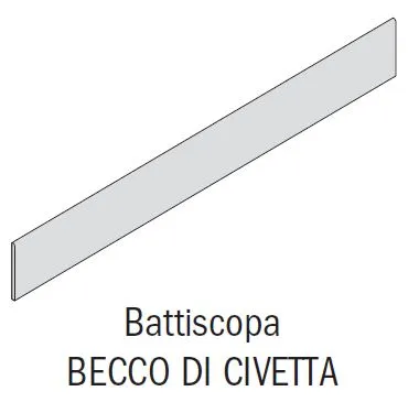 FMG Marmi Maxfine Battiscopa Glint Test/Test Płytka 75X9