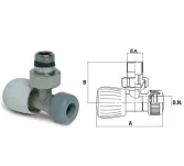 Zawór grzejnikowy 15x1/2