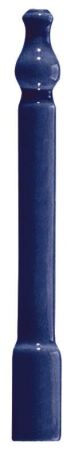 Ceramiche Grazia Epoque Angolo Zoccolo Cobalt Craquelé 20×2 cm