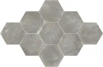 CERAMICA DELL'ARTE HEXAGON CEMENTO GRIGIO 52X60 - 2