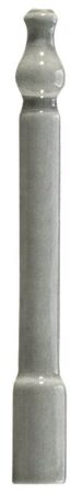 Ceramiche Grazia Epoque Angolo Zoccolo Grey Craquelé 20×2 cm