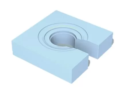 WEDI Fundo Ligno element podłogowy prostokątny odpływ boczny (1600mm x 900mm x 20mm)