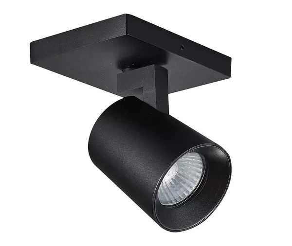 Mistic Lighting kinkiet (reflektorek) Eyespot GU10 czarny MSTC-05411451
