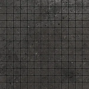 Whole Stone Black Mosaico Naturale 30X30 Naturale