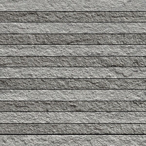 Fmg Pietre Quarzite Antracite Mosaico Listelli Strutturato 30X30 strutturato