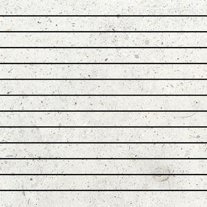 Whole Stone White Mosaico Listello Naturale 30X30 Naturale