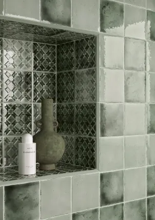 Ceramiche Grazia Shades Of Art 13X13 Alcazar Jade ALCA4