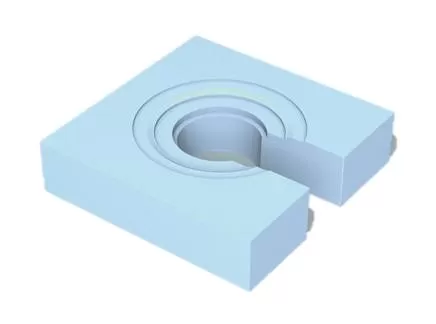 WEDI Fundo Ligno element podłogowy prostokątny odpływ boczny (1200mm x 900mm x 20mm)
