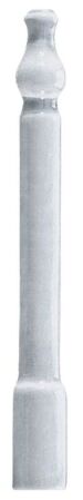Ceramiche Grazia Formae narożnik cokołu Cotton 20×2 cm