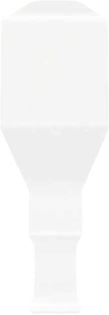 Ceramiche Grazia Boiserie Ang.Finale 12X3 Bianco Craq. FINA05