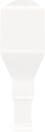 Ceramiche Grazia Boiserie Ang.Finale 12X3 Bianco Craq. FINA05