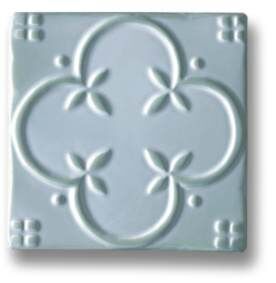Ceramiche Grazia Vecchie Majoliche Merletto Giada 13×13 cm