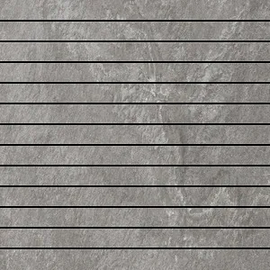 Pietra Di Bilbao Bilbao Grey Mosaico Listello Soft Sq. 30X30 Soft