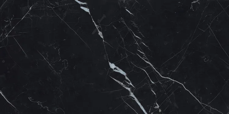 FMG Marmi Maxfine Black Marquinia Silky Silky/Silky Płytka 75X37,5