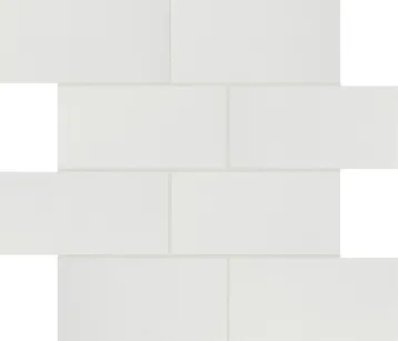 B&W White Naturale 6Mm 7.5X15 Mur 30X30