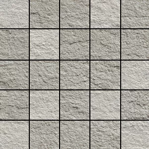 Fmg Pietre Quarzite Cenere Mosaico 5 Strutturato 30X30 strutturato