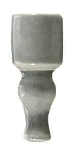 Ceramiche Grazia Epoque Angolo Finale Grey Craquelé 6,5×2 cm