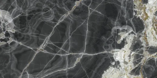 FMG Marmi Maxfine Black Onyx Poler/Polished Płytka 300X150