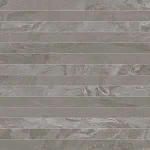 Iris Diesel Liquid Stone Mud Mosaico Listelli Sq. 30X30 Matt