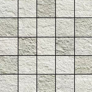Fmg Pietre Quarzite Argento Mosaico 5 Strutturato 30X30 strutturato