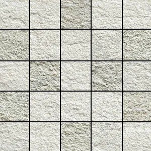 Fmg Pietre Quarzite Argento Mosaico 5 Strutturato 30X30 strutturato