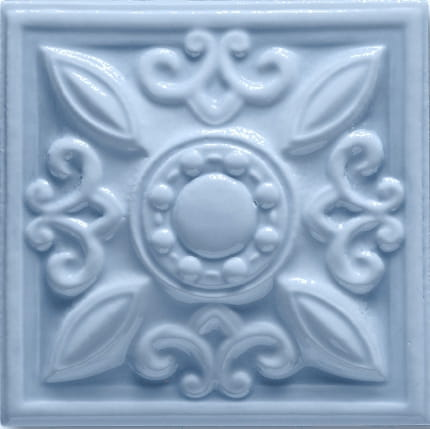 Ceramiche Grazia Essenze Neoclassico 13X13 Genziana