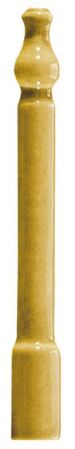 Ceramiche Grazia Epoque Angolo Zoccolo Mustard Craquelé 20×2 cm