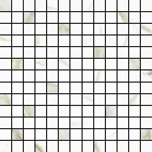 Fmg Marmi Select White Calacatta Mosaico Lucidato Sq. 30X30 lucidato