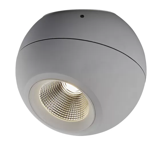 Mistic Lighting plafon (reflektorek) LED Madball 8,9W 1135lm 3000K biały MSTC-05411170