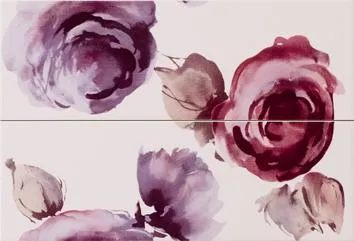 VANITY ROSE WALL FLOWER/2 20X60