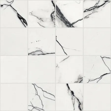 B&W Marble Breach Mat 6Mm Mos 7.5X7.5