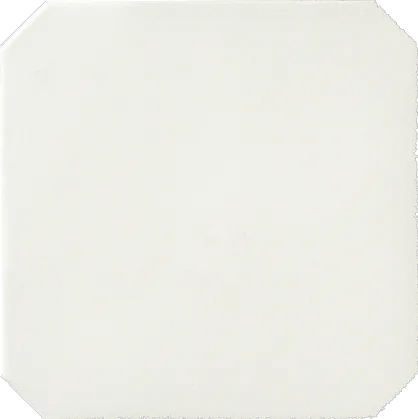 20X20 OTTAGONO BIANCO MATT.