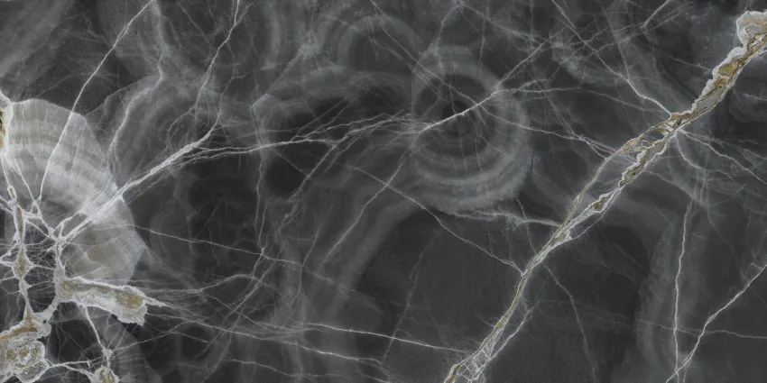 FMG Marmi Maxfine Black Onyx Poler/Polished Płytka 150X75