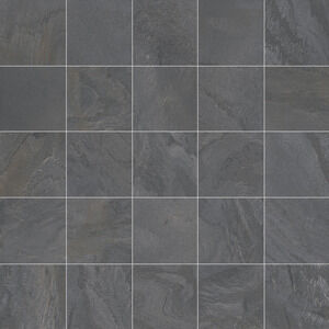 Iris Diesel Liquid Stone Black Mosaico 5 Antislip Sq. 30X30 Antislip