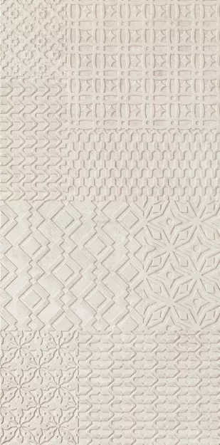 Ceramiche Piemme Castlestone Castlestone Inciso White Ret 30x60 00282